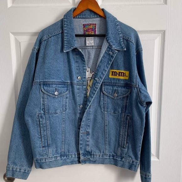 Vintage Planet Mars Denim m&m Jean jacket